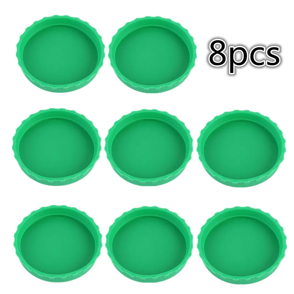 Couvercles de canettes de boissons réutilisables, couvercles de canettes de boissons, protecteurs de couvercles de Soda, bouchon de bouteille d'étanchéité en Silicone, couvercle d'étanchéité anti-fuite