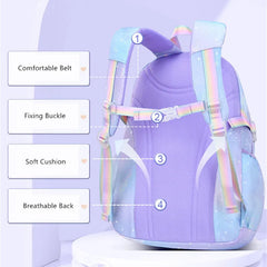 Sac à dos pour enfants pour filles, sacs d'école pour collégiens, sac de livre étanche de grande capacité pour élèves du primaire