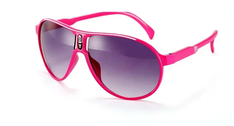 Lunettes de soleil pour enfants, monture colorée, pour filles et garçons, à la mode, UV400