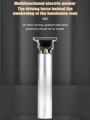 Tondeuse à cheveux professionnelle Machine de coupe de cheveux barbier tondeuse à cheveux Rechargeable tondeuse à cheveux en métal pour hommes