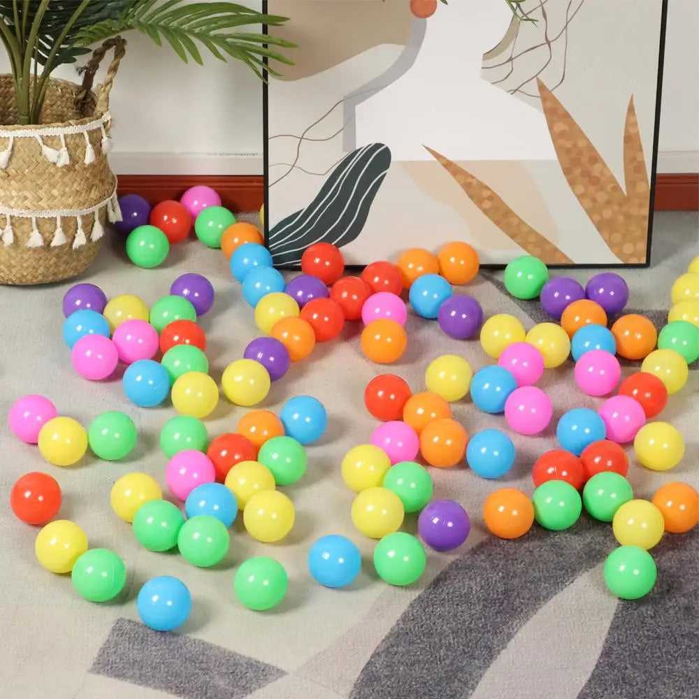 100 pièces balle de Sport en plein Air coloré piscine d'eau douce océan vague balle bébé enfants jouets drôles ballons à Air anti-Stress écologiques