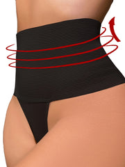String façonnant taille haute pour femmes, respirant, resserrement du ventre et levage des hanches, sous-vêtements doux et confortables, adapté au quotidien