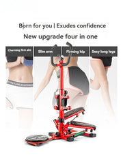 Mise à niveau de la plate-forme amincissante des jambes pour adelgazar le ventre, Machine amincissante gauche et droite pour femmes, pédale d'alpinisme sportive, Fitness Eq