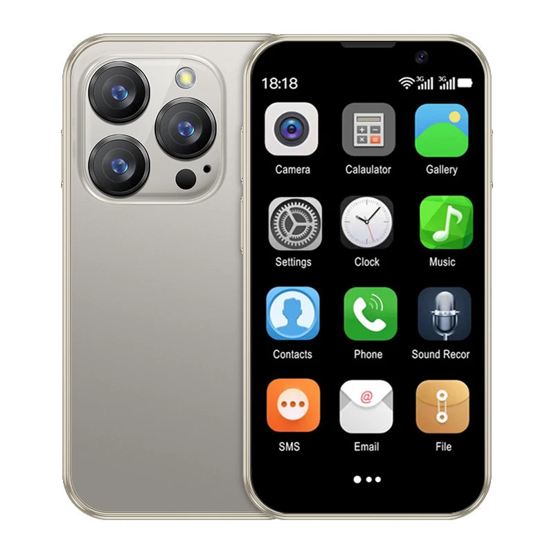 SERVO-Mini Smartphone 16SE, 16 Go, Android 9.0, Wifi, Touristes, EpiStandby Play, PR3 G, WCDMA, Petit Téléphone Portable Intelligent de 3.0 Pouces, Nouvelle Version
