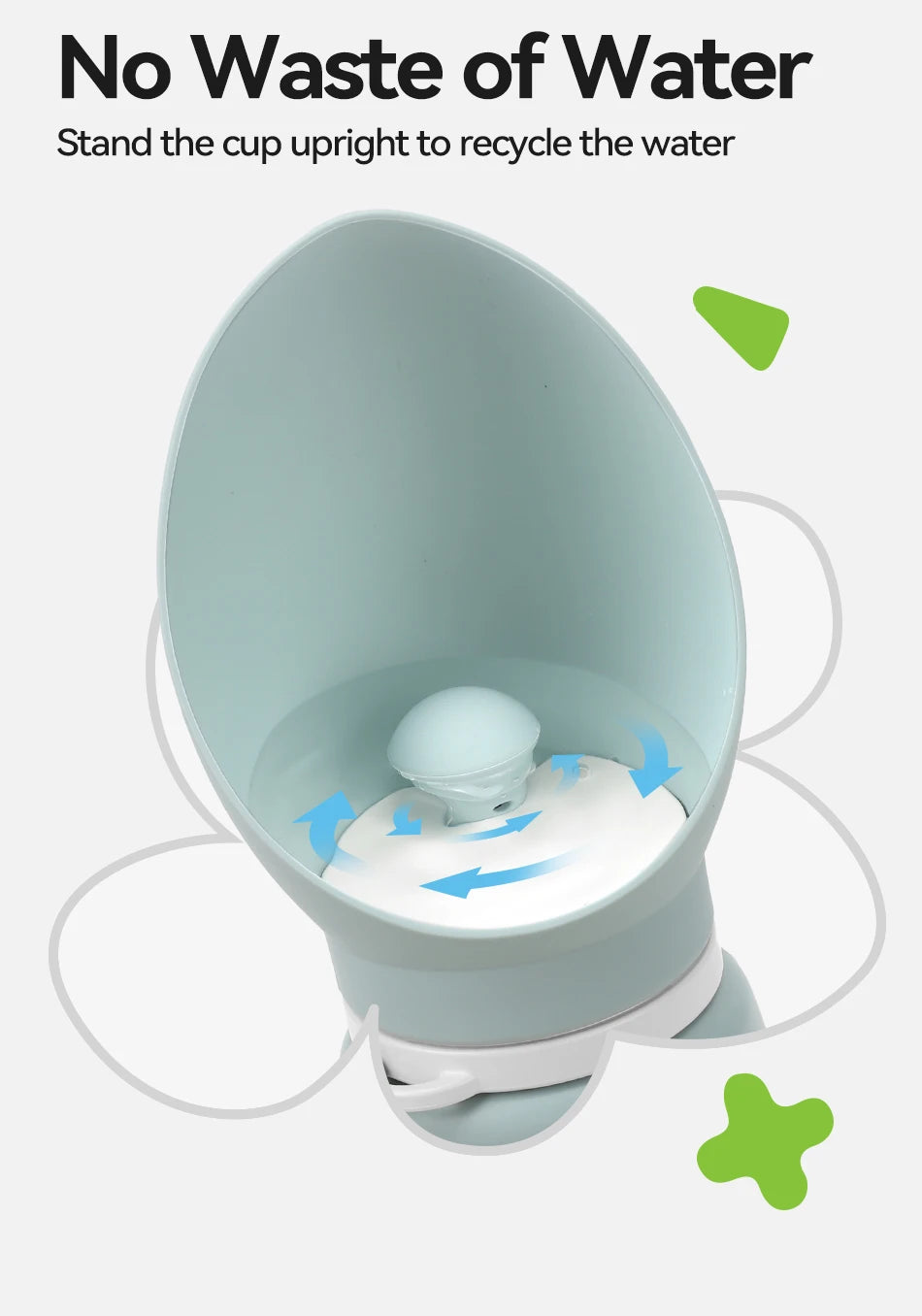 ROJECO-Bouteille d'eau pour chien et chat, en silicone souple, portable, pliable, pour voyage