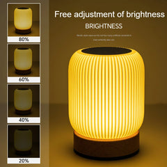 Veilleuse tactile lampe pour chambres salon Portable réglable 3 températures de couleur lampes de chevet lampes de Table rechargeables