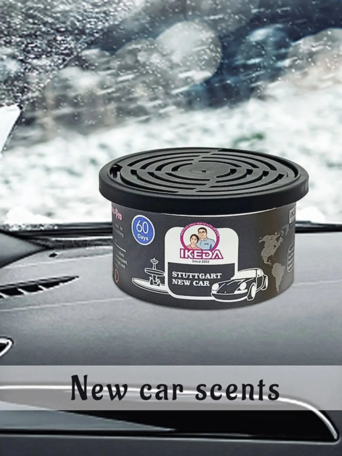Désodorisant pour voiture Lot de 2 canettes parfumées bio |   sérum déodorant |   Longue durée |   parfum fort |   armoire domestique