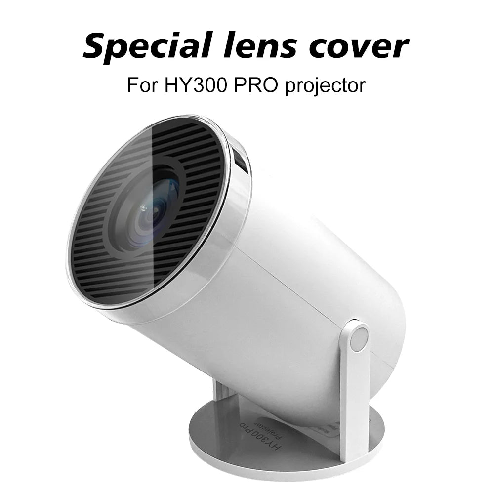 Le couvercle de protection d'objectif Le projecteur HY300PRO empêche la poussière d'entrée de l'objectif. projecteur HY300 cylindrique approprié applicable