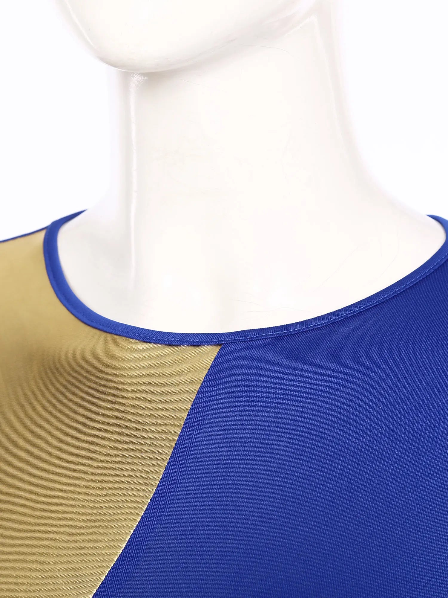 Robe de danse lyrique à manches longues pour femmes, robe à ourlet irrégulier, costume de spectacle liturgique, vêtements de danse modernes, culte de la chorale d'église