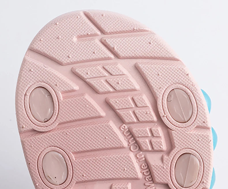 Sandales de Sport pour enfants, chaussures souples respirantes et résistantes à l'usure avec Velcro réglable, chaussures d'extérieur pour garçons et filles, été