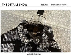 Ensemble de vêtements pour enfants, chemise en soie glacée, haut Polo à manches courtes + short, ensemble 2 pièces, Style de rue, vêtements d'extérieur décontractés et simples