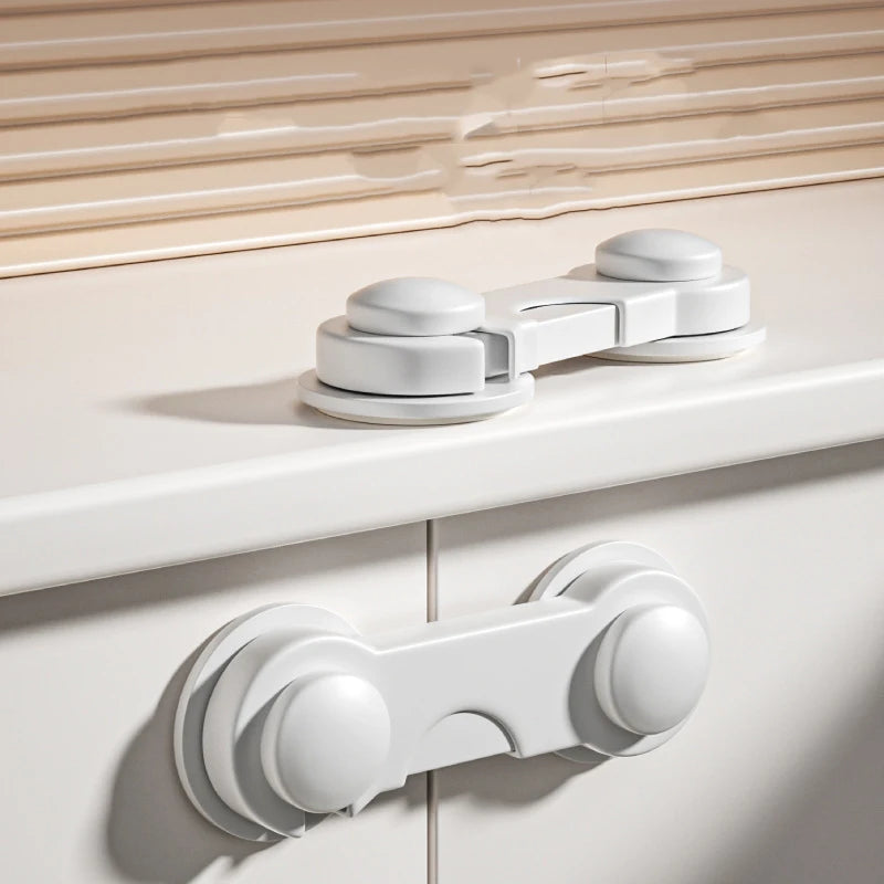 Serrure de sécurité multifonctionnelle pour bébé, armoires, chambres, proximité des wers, serrure de protection anti-piège, serrure de sécurité pour bébé, 10 pièces