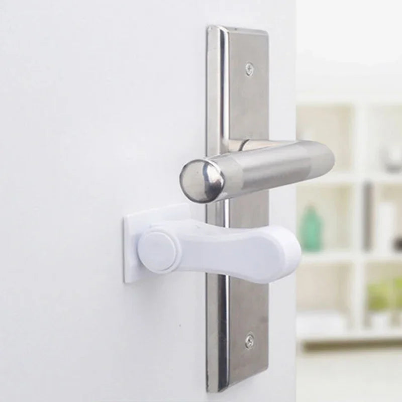 Serrure de sécurité universelle ABS pour bébé, dispositif de Protection de tiroir pour enfant, serrures Anti-ouverture sans vis pour porte de garde-robe de réfrigérateur
