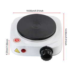 Mini cuisinière électrique multifonctionnelle, appareil de cuisine, cuisinière, plaque chauffante, lait, eau, café, four chauffant, 500W, 220V