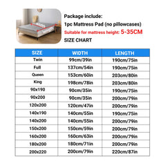 Housse de protection de matelas imperméable avec bande élastique, matelas doux et respirant pour lit gris/blanc/vert/bleu