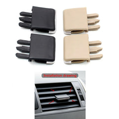 4 pièces Auto voiture climatisation évent voiture Center tableau de bord A/C évent Louvre lame tranche climatisation feuille Clips ensemble accessoires