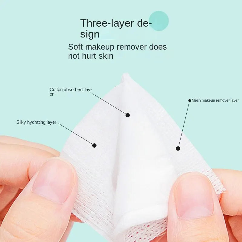 Coussinets de coton démaqucorporelle double face en forme de poulet, pour application de livres et de support de sacs pour le visage, portables, 240 pièces