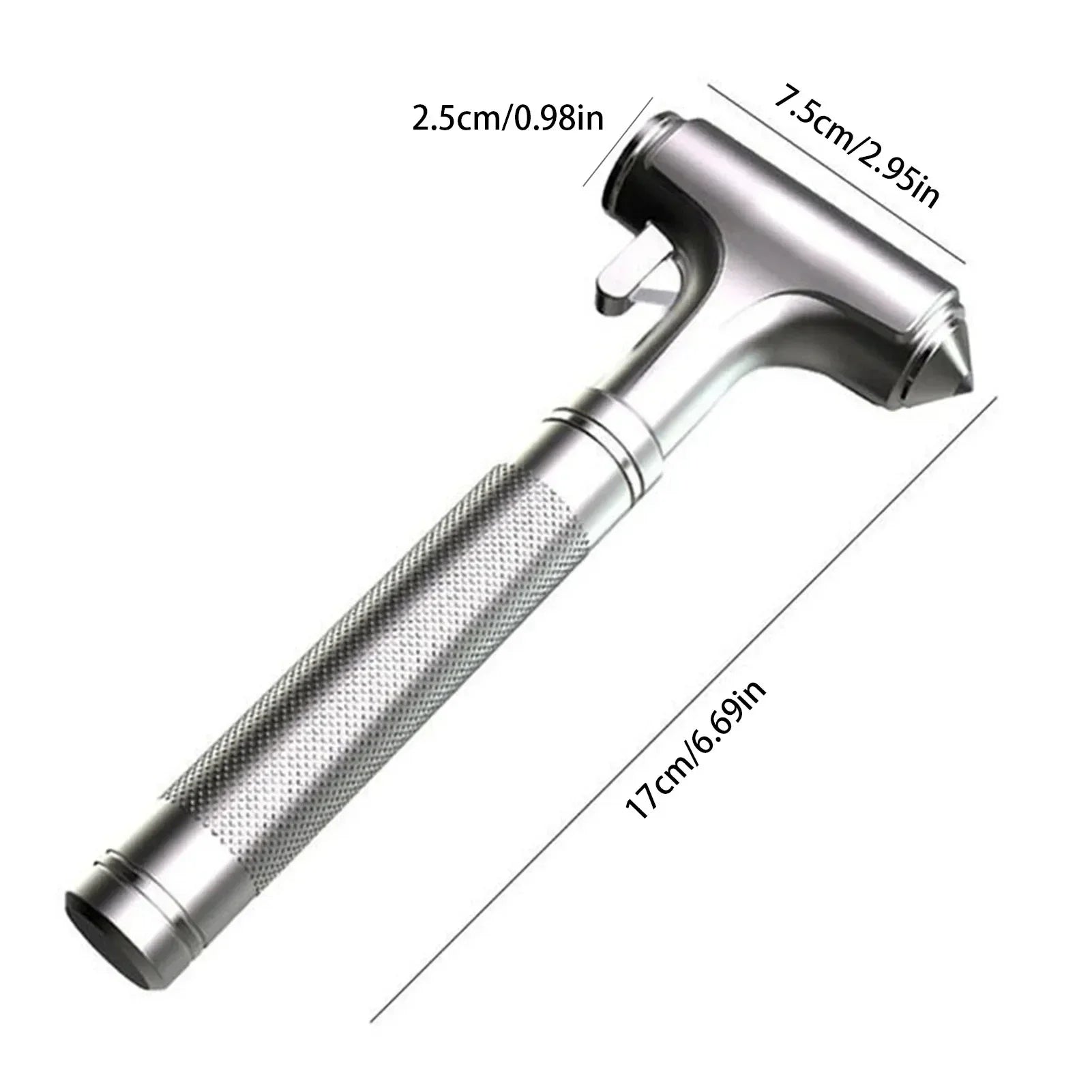 Car safety hammer, car window hammer, emergency hammer with seatbelt cutter for automotive rescue