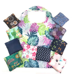 Grand Sac de Courses Réutilisable pour Femme, Fourre-Tout Pliant, Écologique, Réutilisable, Mallette d'Épicerie, Sacs à Main de Rangement