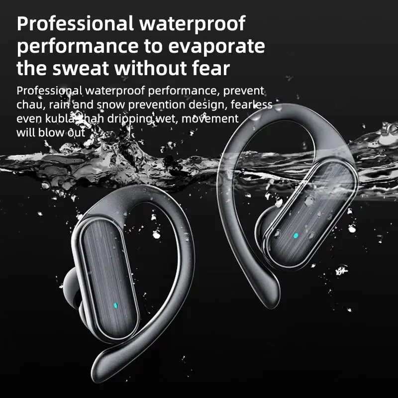 A520 Wireless Bluetooth Headphones, High-Quality Earplugs, Sweatproof, Touchscreen, Light-Up, Mini HD Stereo Sound Quality, Universal Headphones