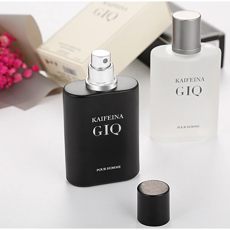 Amant noir pour hommes Cologne bois mélangé bois De santal Eau De Toilette parfum rafraîchissant longue durée déodorant parfum charmant