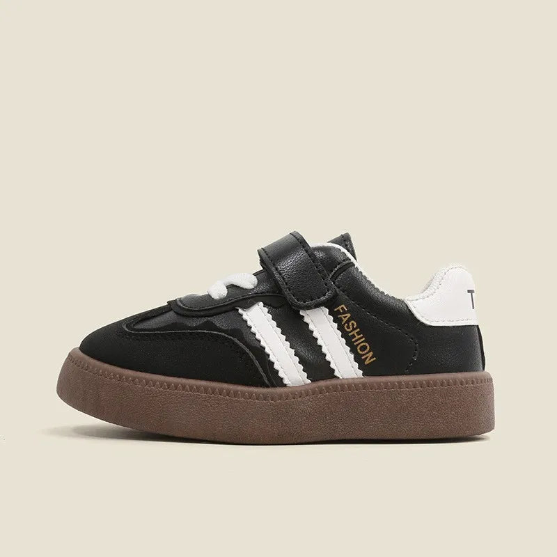 Chaussures de skate décontractées unisexes pour enfants, baskets blanches pour filles, chaussures en toile pour garçons, chaussures de sport pour enfants, nouvelle mode, printemps 2024