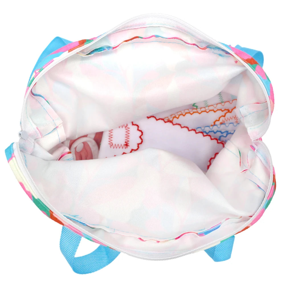 Sac à dos porte-poupée en peluche pour poupée, accessoires de poupée, porte-avant/arrière avec sangles, accessoires de poupée pour nouveau-né de 43cm, paquets sortants