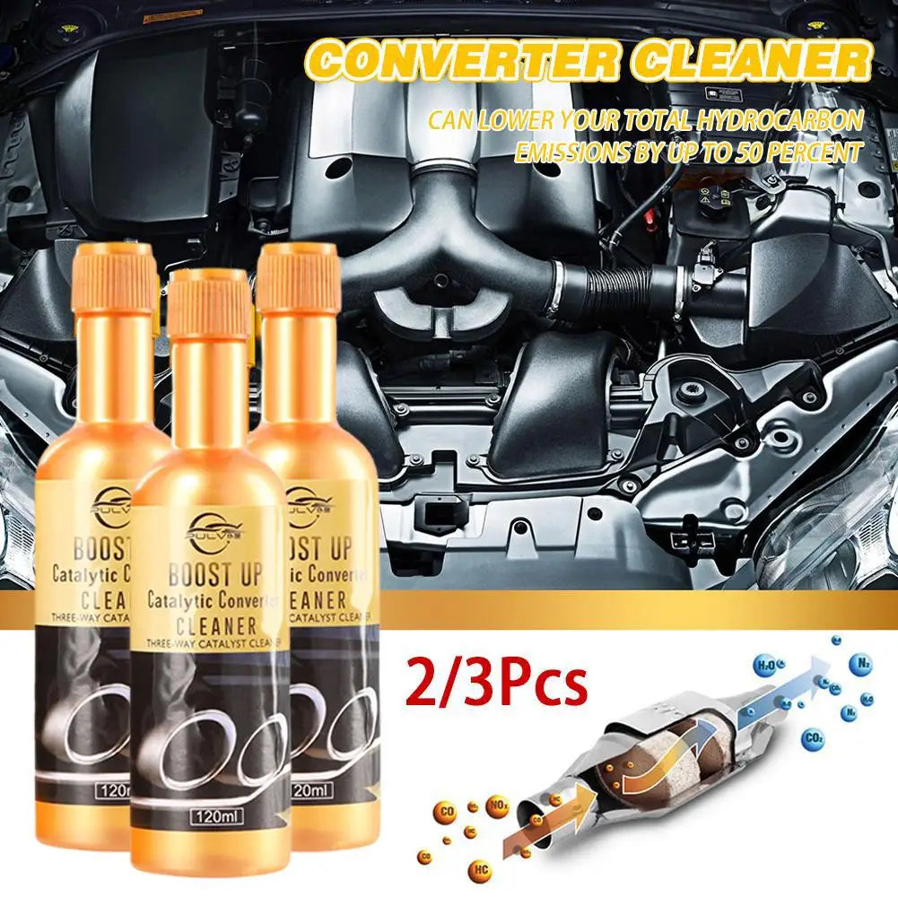 Special Offer: Car Catalytic Converter Cleaner, for Automotive Engines, CSV Clean Accelerators, Car Cleaner, Easy to Clean