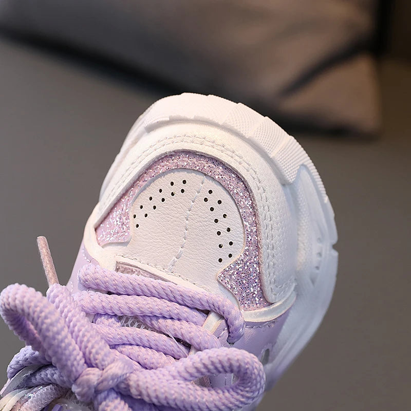 Chaussures pour enfants 2024 Nouveau bambin Bol Chaussures de dehors Semelle Souple Respirant En Plein Air Tennis Mode Enfants Baskets EU21-30
