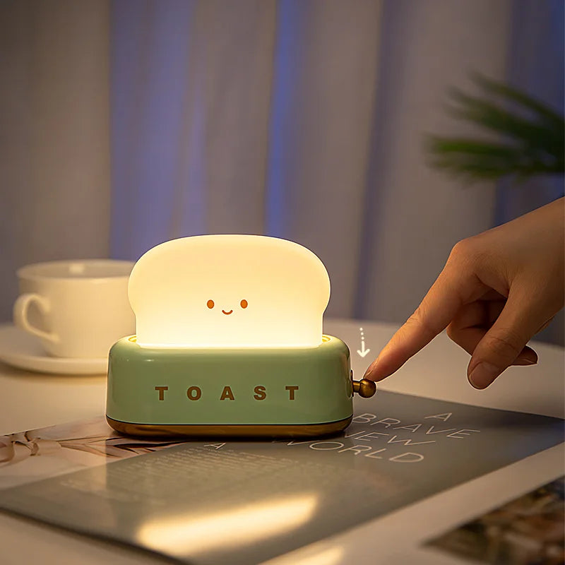 Veilleuses de réveil LED, veilleuse de chevet créative, lampe de bureau, éclairage intérieur, minuterie USB, lumière à intensité variable, cadeaux pour enfants