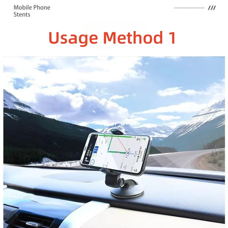 Support de téléphone portable universel pour voiture, support de téléphone dans la voiture, support de cellule de pare-brise, support de smartphone