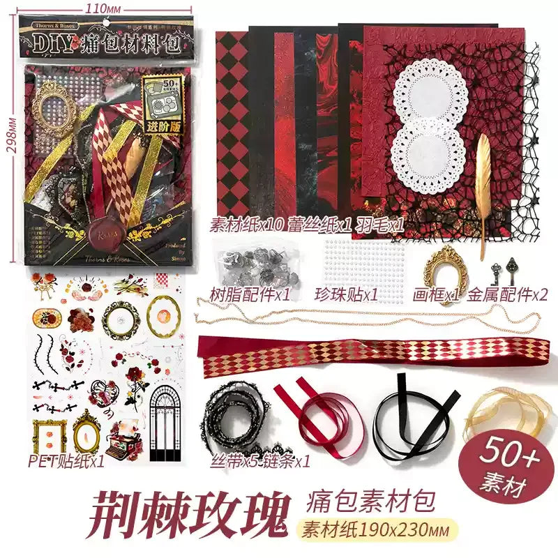 Accessoires Itabag bidimensions, paquet de matériel de bricolage, accessoires de Badget Anime, fond de planche de Millet, cadeau d'anniversaire