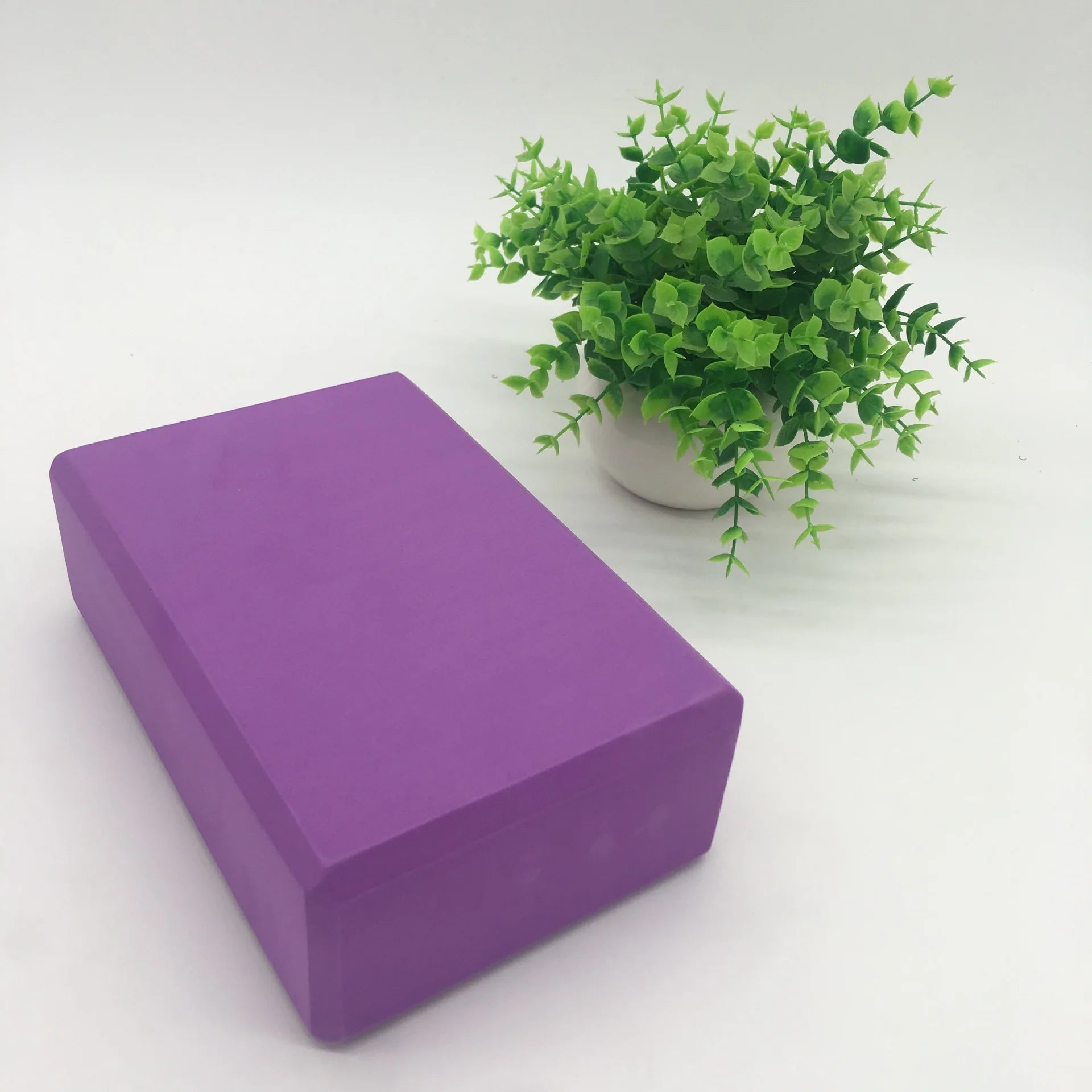 Blocs de Yoga haute densité 1 pièce, briques de Fitness d'entraînement en mousse EVA, blocs de gymnastique antidérapants à poignée extensible Pilates, gymnastique