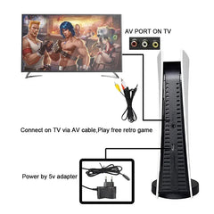 GS5 Console de jeu vidéo Mini TV Console de jeu portable manettes filaires jeu vidéo 300 jeu rétro sortie HD deux joueurs pour PS1 Etc.