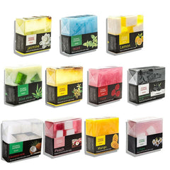 Savon aux fruits naturels thaïlandais, hydratant, Rose, charbon de bambou, exfoliant, lavage des mains, nettoyant, savon de bain