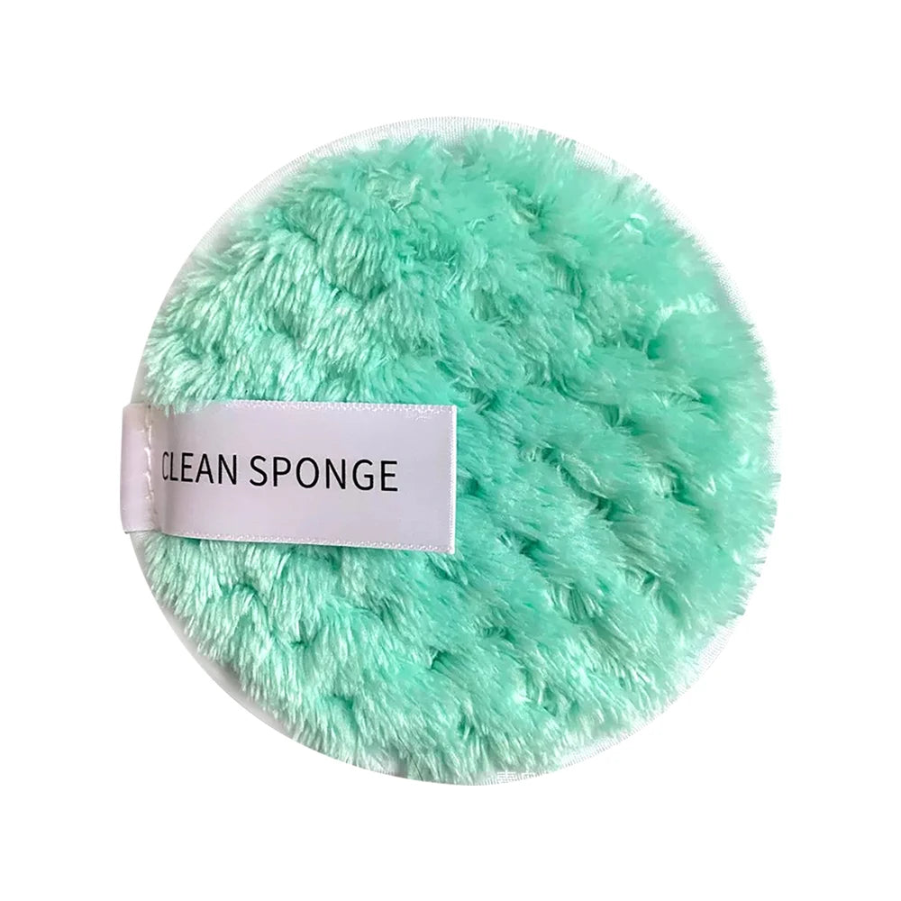 Tampon de coton en microfibre démaquillant, cosmétiques, serviette de maquillage lavable, éponge de nettoyage, outil de soins de la peau, gant de toilette, 1/4 pièces