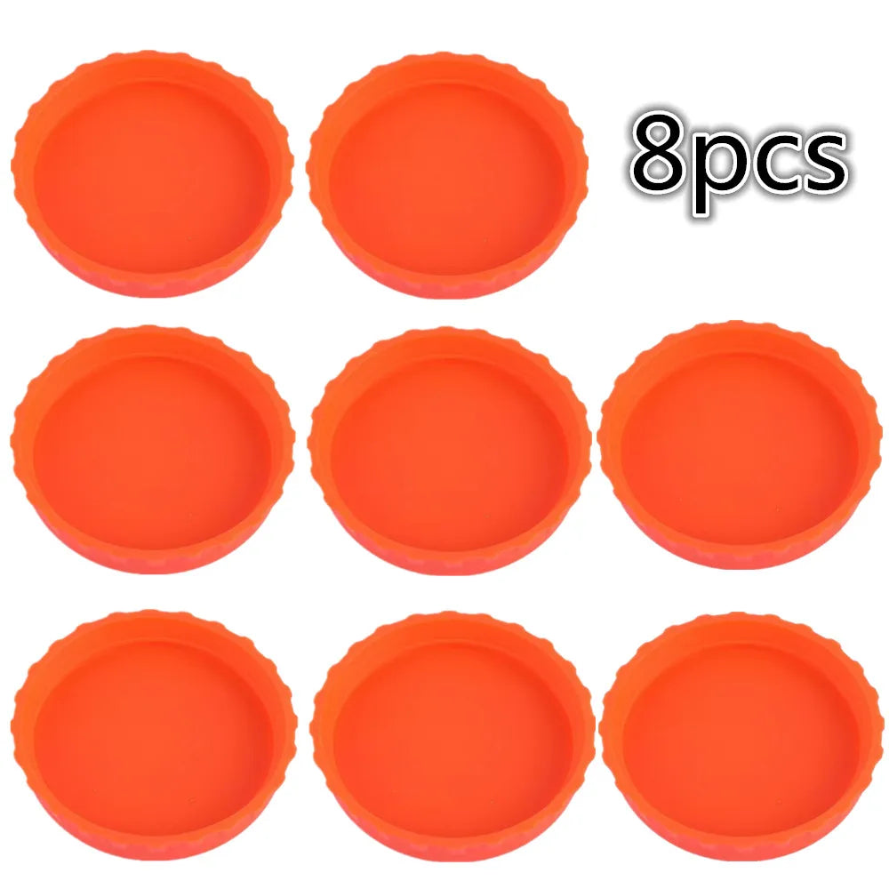 Couvercles de canettes de boissons réutilisables, couvercles de canettes de boissons, protecteurs de couvercles de Soda, bouchon de bouteille d'étanchéité en Silicone, couvercle d'étanchéité anti-fuite