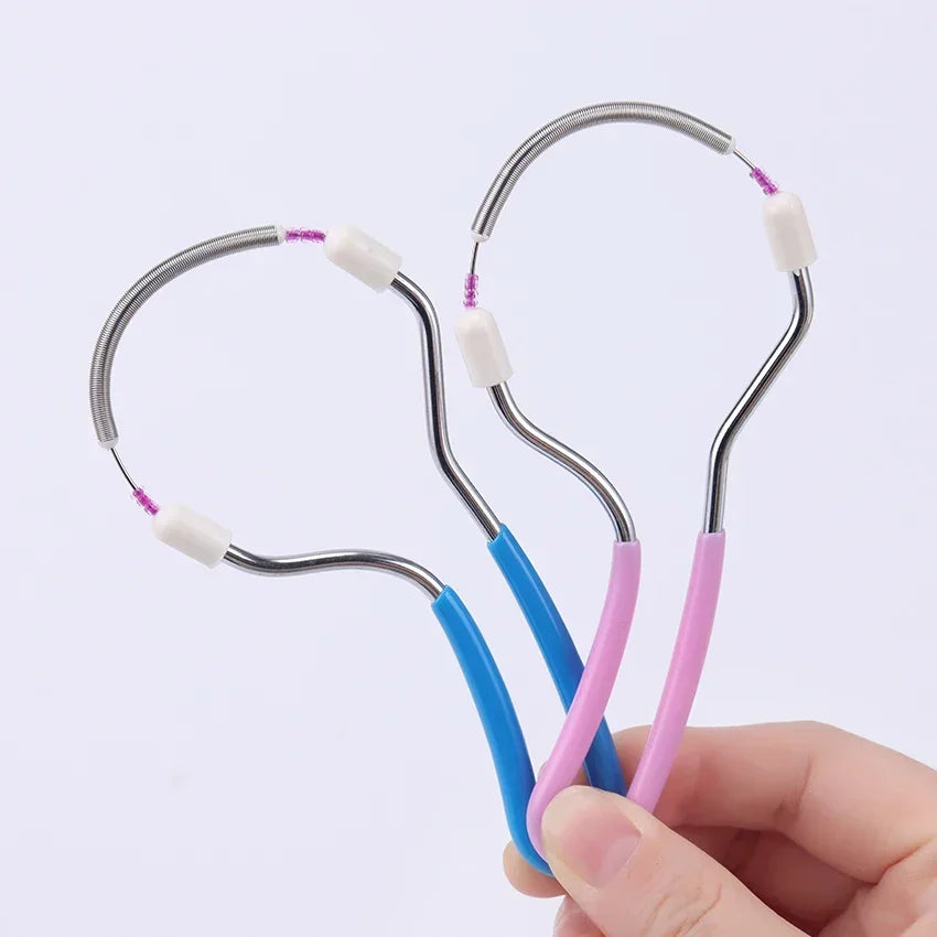 Facial hair remover for women, removes unwanted hair on the upper back, face or neck, the original spring for unsightly hair