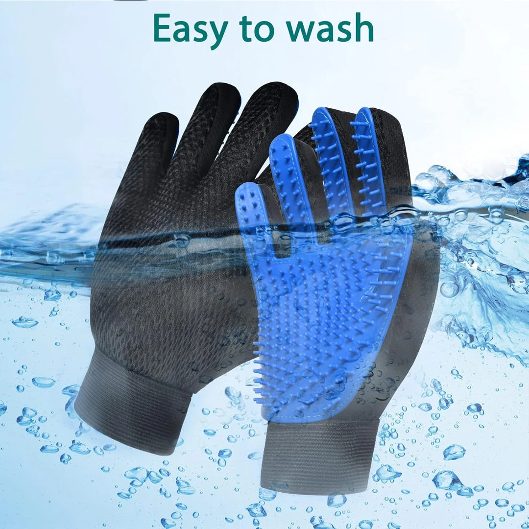 Gants de toilettage pour animaux de compagnie, brosse à cheveux et peigne pour chats, gants pour baigner, nettoyage des chiens, épilation pour chiens, accessoires d'utilisation d'animaux