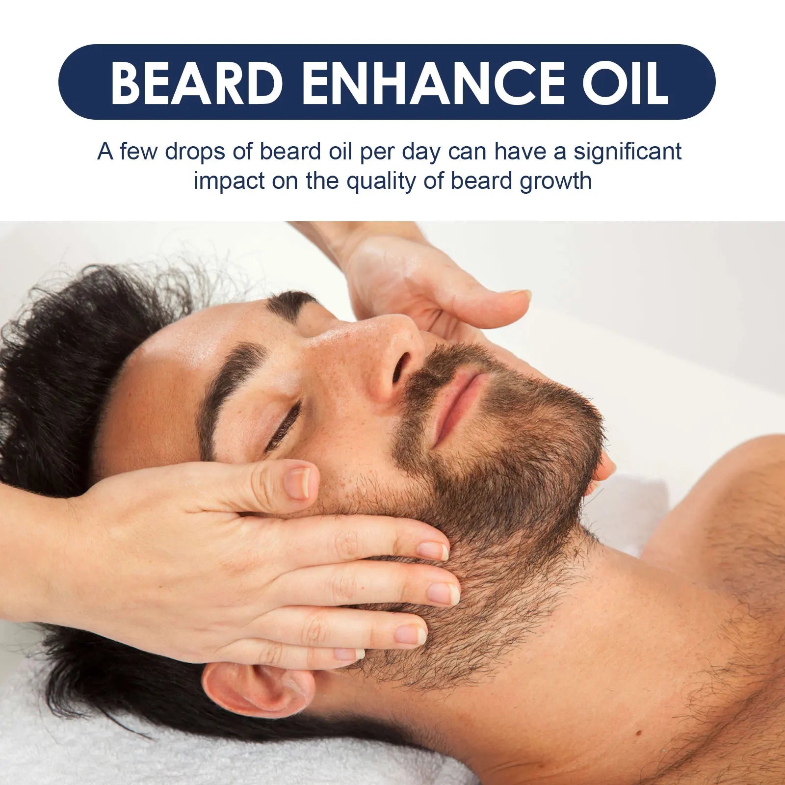 Huile de soin pour barbe, hydratante, adoucissante, nourrissante, brillante, nourrissante, épaississante, pour le toilettage et le soin de la barbe pour hommes