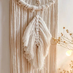 Nordic Macrame Wall Hanging, Ramadan Decoration, Home, Eid Mubarak, Children's Room, Bohemian Nursery