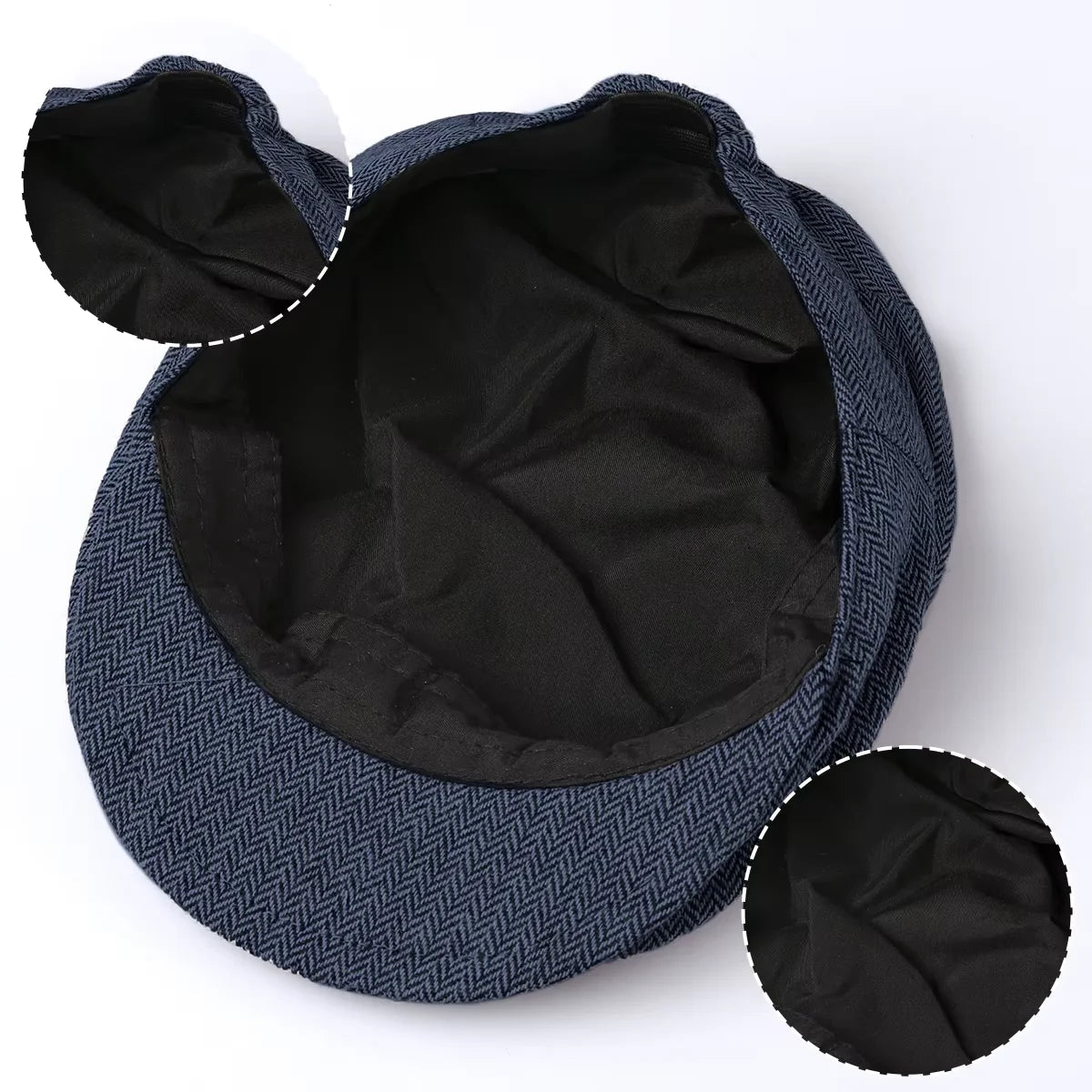 Chapeau pour bébé, casquette pour enfants, accessoire de baptême d'anniversaire pour nouveau-né, béret de chauffeur Vintage avec nœud papillon