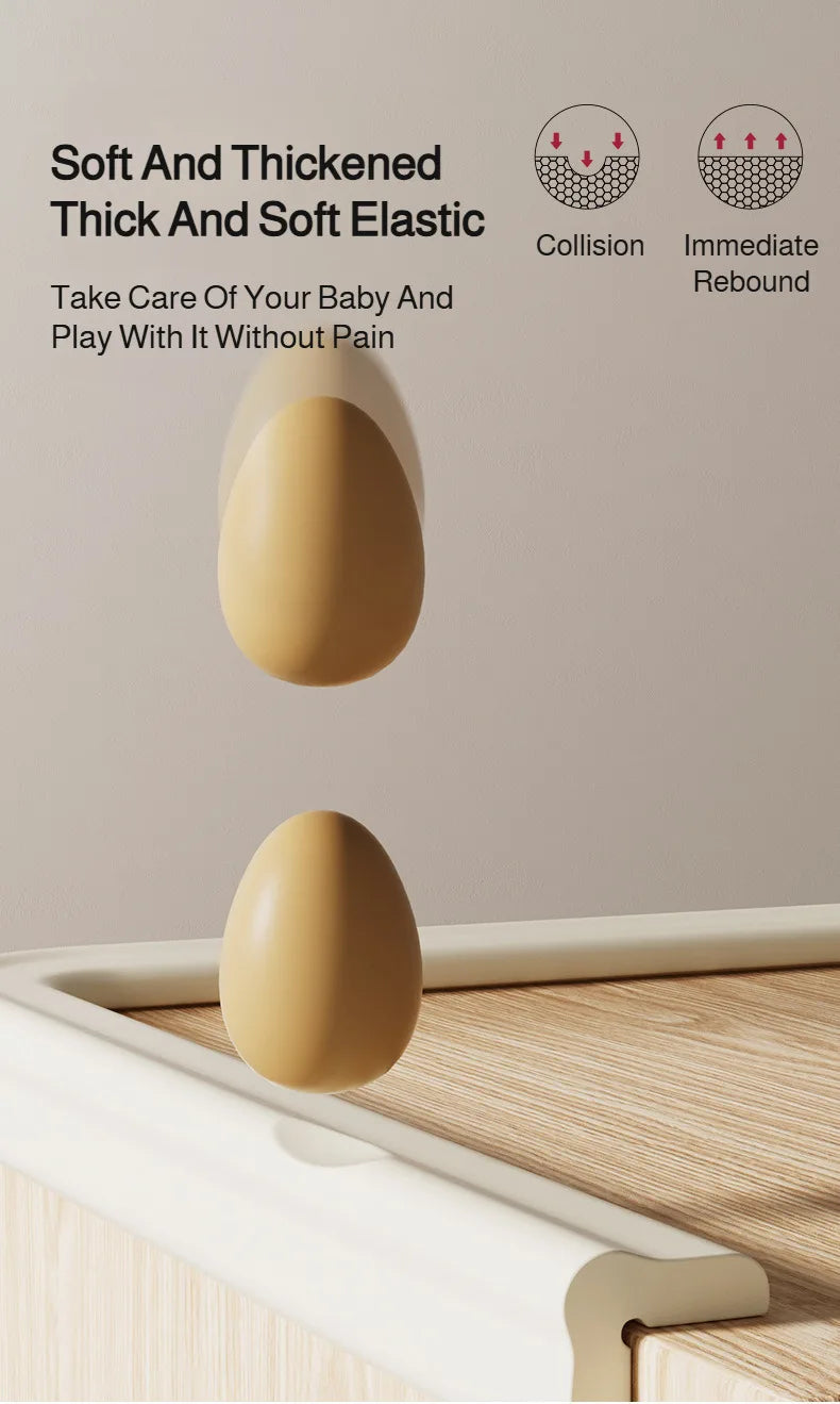 Corner Edge Protection Bumper, Baby Safety Corner Protector, Children's Furniture Corner Strip, Anti-Collision Foam Protection