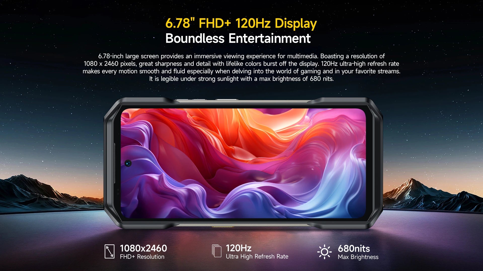 Ulefone Armor 27T Pro 5G THERMAL BY FLIR ®   Téléphone robuste Android 14 10600mAh Smartphone 64MP 6,78" 24GB + 256GB Téléphone portable NFC