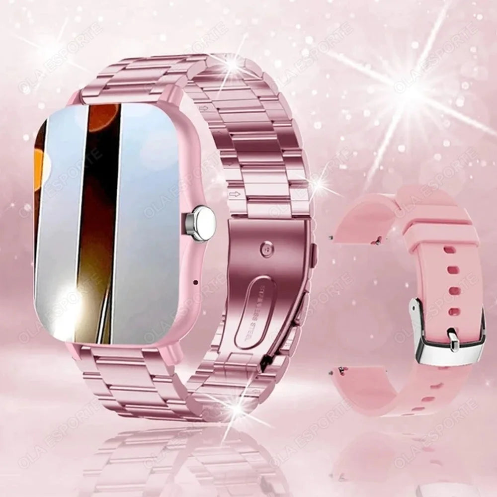 2025 nouvelle montre intelligente hommes femmes cadeaux 1.83 ''écran tactile complet Sport Fitness Tracker Smartwatch hommes BT appels numérique smarthwhatch