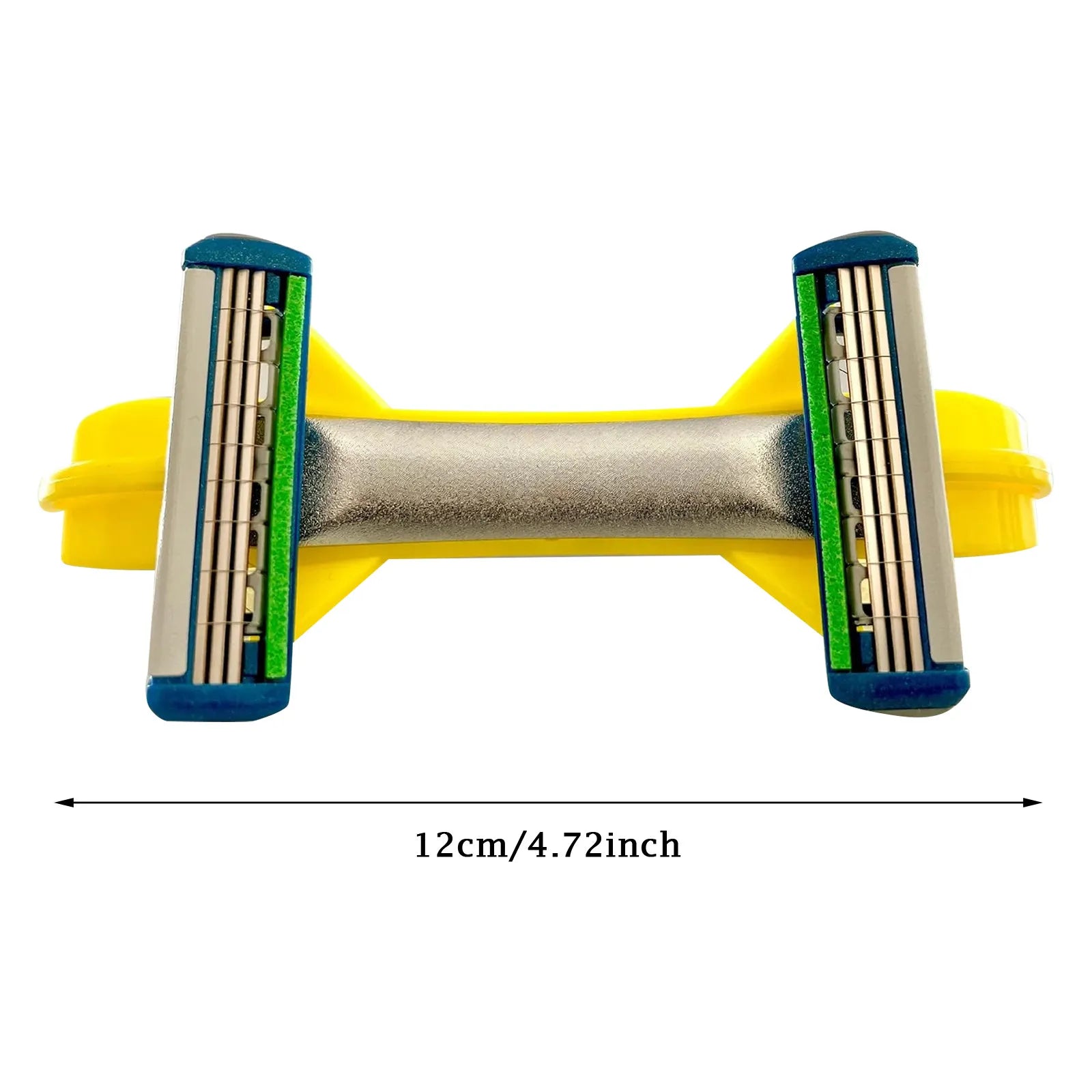 Tondeuse à cheveux chauve rapide à Double tête sphérique pour hommes, pratique, manuelle, pour épilation, rasoir polyvalent