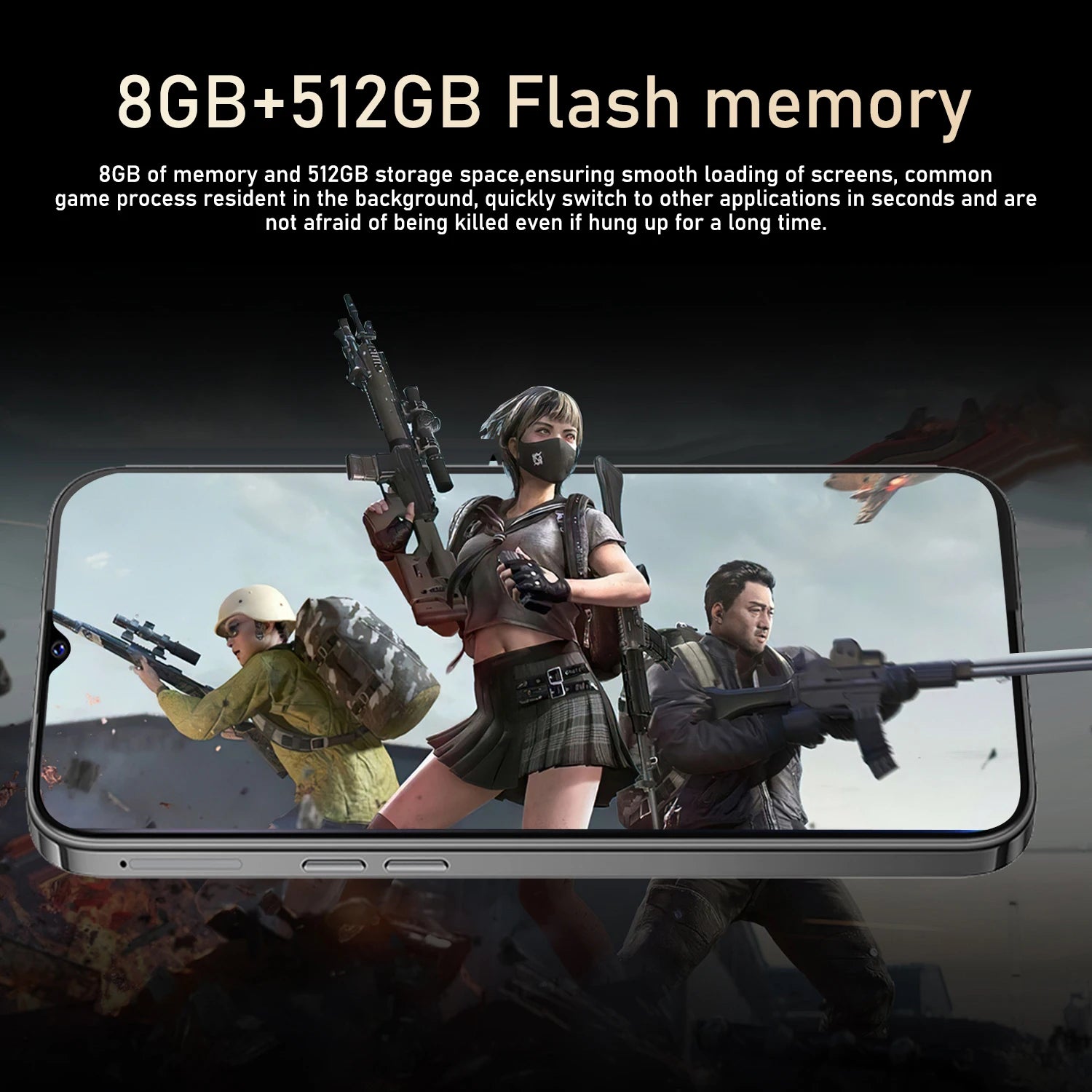Vision mondiale 17 Pro Max Smartphone 5G Android 12 8GB RAM 512GB ROM 6.3 pouces téléphone 2280x1080HD 24 + 48MP 4 5G réseau téléphone portable