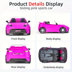 Modèle de voiture enfants jouets voiture en plein air enfants jeu maison de poupée accessoires pour 30 cm fille poupée bricolage anniversaire cadeau de noël jouet
