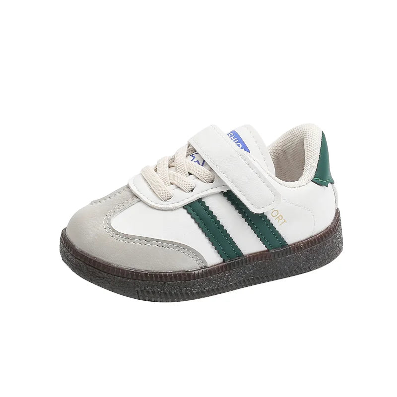 Chaussures de marche pour bébés et enfants, baskets blanches antidérapantes, décontractées, respirantes, de Sport en plein air, pour garçons et filles