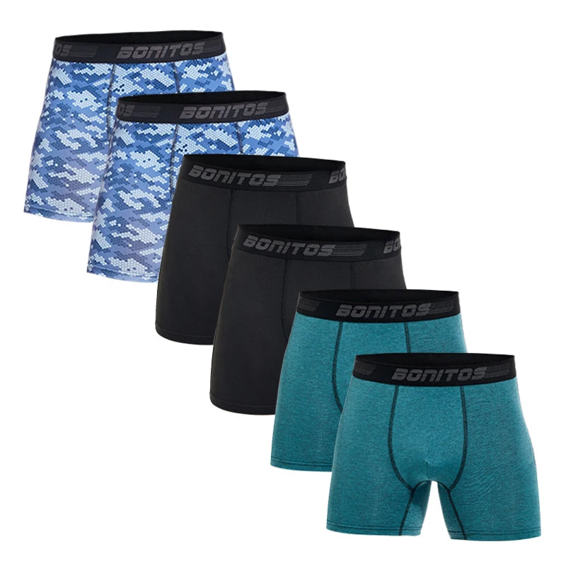 6 pièces/paquet Boxer homme grande taille boxeurs sous-vêtements pour hommes culottes en Polyester pour hommes caleçons Alphabet élastique sangle Shorts